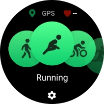 Press the settings icon. Press the settings icon.