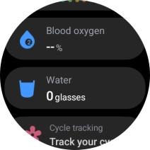 Press Blood oxygen. Press Blood oxygen.