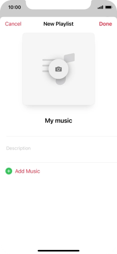 Press Add Music. Press Add Music.