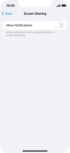 Press the indicator next to Press the indicator next to
