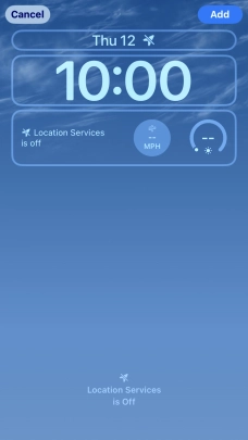 To customise the way the lock screen date is displayed, press the date widget and follow the instructions on the screen to find the required widget display mode. To customise the way the lock screen date is displayed, press the date widget and follow the instructions on the screen to find the required widget display mode.