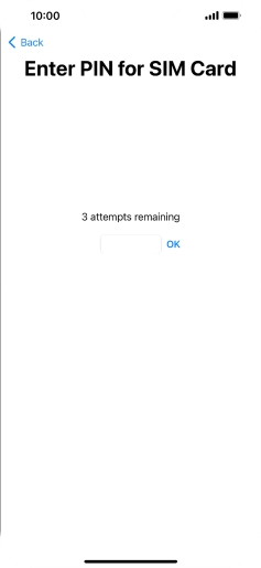 If your SIM is locked, key in your PIN and press OK. The default PIN is 1111. If your SIM is locked, key in your PIN and press OK. The default PIN is 1111.