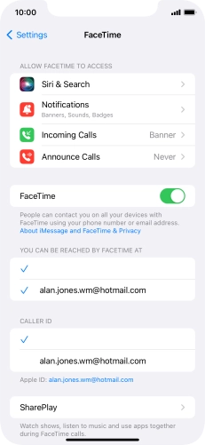 Press the indicator next to Press the indicator next to