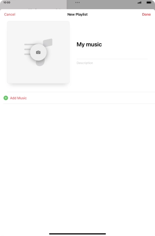 Press Add Music. Press Add Music.