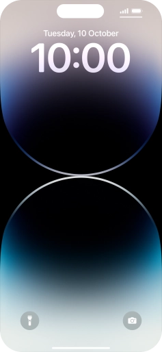 Press and hold anywhere on the lock screen. Press and hold anywhere on the lock screen.