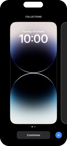 Press the add icon. Press the add icon.