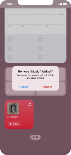Press Remove. Press Remove.