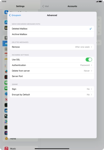 Press the indicator next to Press the indicator next to