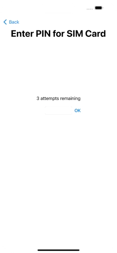 If your SIM is locked, key in your PIN and press OK. The default PIN is 1111. If your SIM is locked, key in your PIN and press OK. The default PIN is 1111.