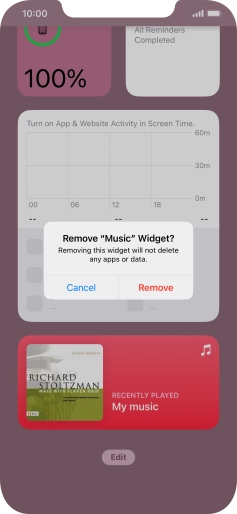Press Remove. Press Remove.
