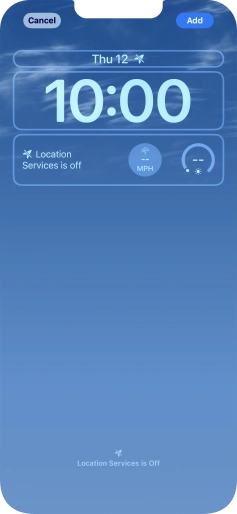 To customise the way the lock screen date is displayed, press the date widget and follow the instructions on the screen to find the required widget display mode. To customise the way the lock screen date is displayed, press the date widget and follow the instructions on the screen to find the required widget display mode.