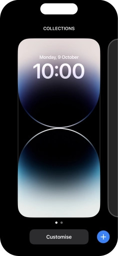 Press the add icon. Press the add icon.
