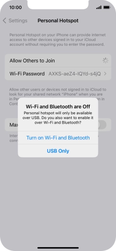 If Wi-Fi is turned off, press Turn on Wi-Fi and Bluetooth. If Wi-Fi is turned off, press Turn on Wi-Fi and Bluetooth.