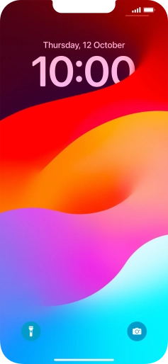 Press and hold anywhere on the lock screen. Press and hold anywhere on the lock screen.