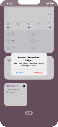 Press Remove. Press Remove.