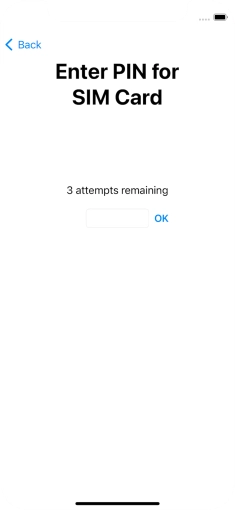 If your SIM is locked, key in your PIN and press OK. The default PIN is 1111. If your SIM is locked, key in your PIN and press OK. The default PIN is 1111.