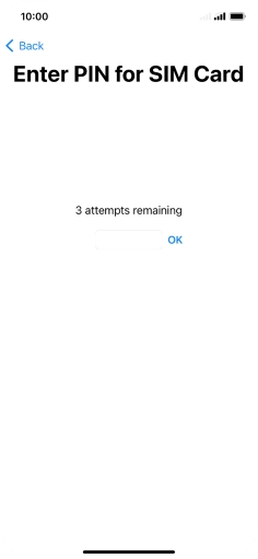 If your SIM is locked, key in your PIN and press OK. The default PIN is 1111. If your SIM is locked, key in your PIN and press OK. The default PIN is 1111.