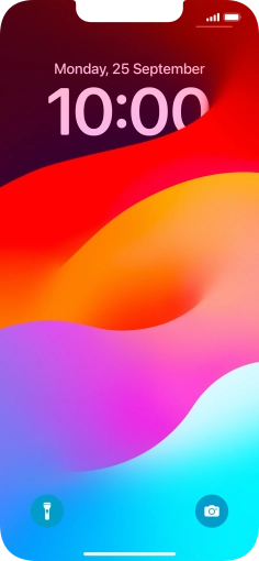 Press and hold anywhere on the lock screen. Press and hold anywhere on the lock screen.