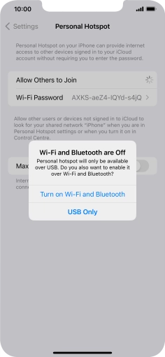 If Wi-Fi is turned off, press Turn on Wi-Fi and Bluetooth. If Wi-Fi is turned off, press Turn on Wi-Fi and Bluetooth.
