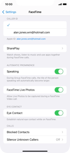 Press SharePlay. Press SharePlay.