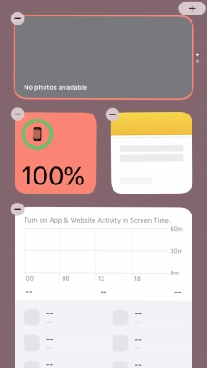 Press the add icon. Press the add icon.