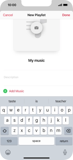 Press Add Music. Press Add Music.