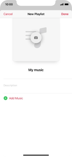 Press Add Music. Press Add Music.