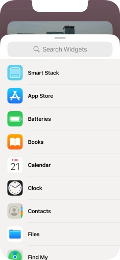 Press Smart Stack. Press Smart Stack.