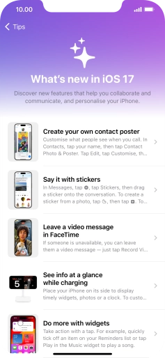 Slide your finger upwards starting from the bottom of the screen to return to the home screen. Slide your finger upwards starting from the bottom of the screen to return to the home screen.