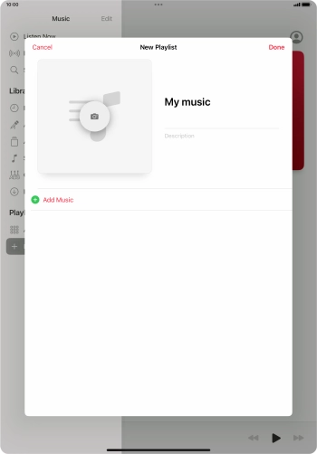 Press Add Music. Press Add Music.