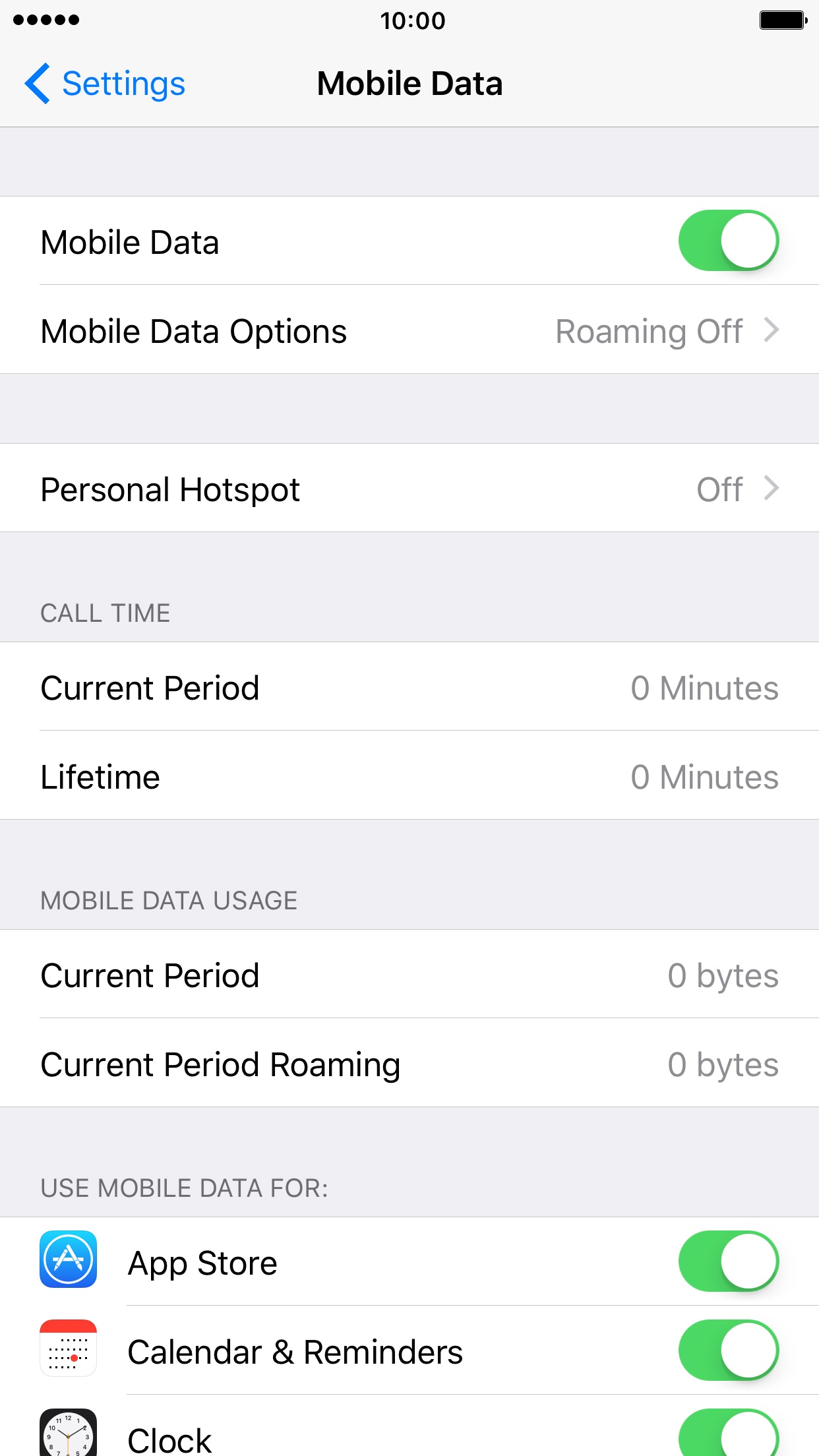 Turn mobile data on or off - Apple iPhone 7 Plus (iOS 10.0) - Telstra