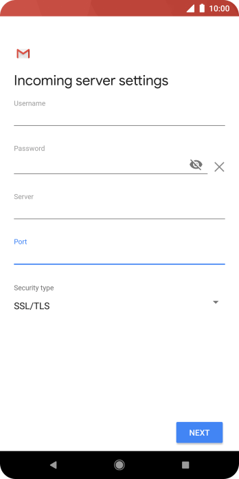 Press the drop down list below Press the drop down list below