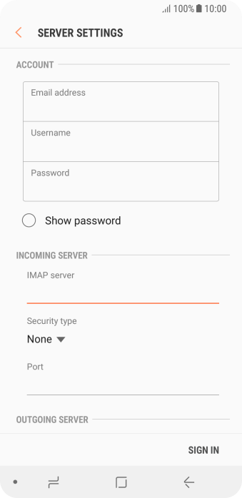 Press the drop down list below Press the drop down list below