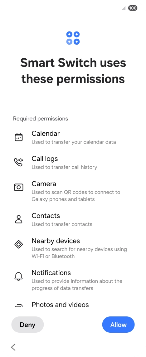 Press Allow. Press Allow.