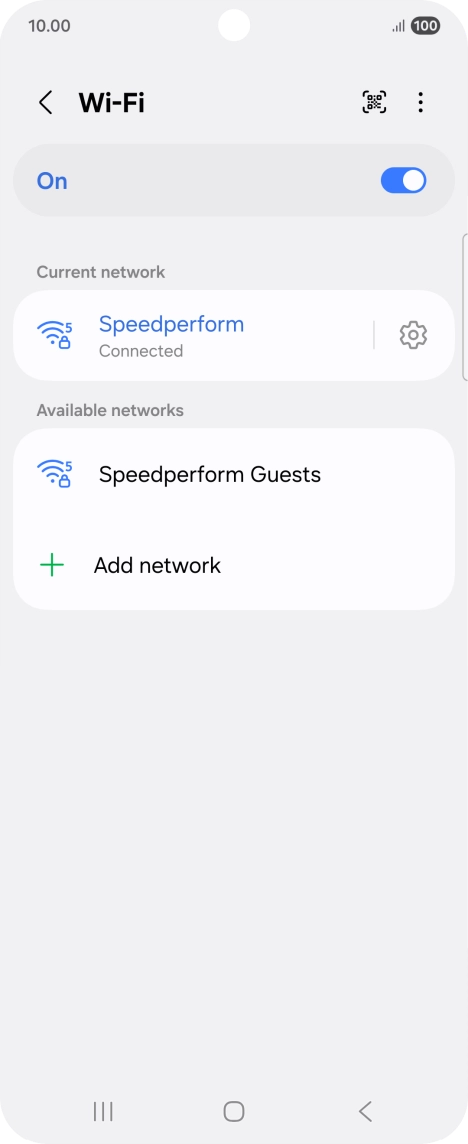 Press the Home key to return to the home screen. Press the Home key to return to the home screen.