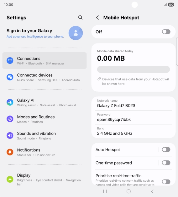 Press Network name. Press Network name.