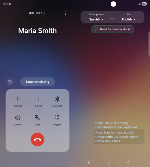 Follow the instructions on the screen to select the required language settings and use the function. Follow the instructions on the screen to select the required language settings and use the function.