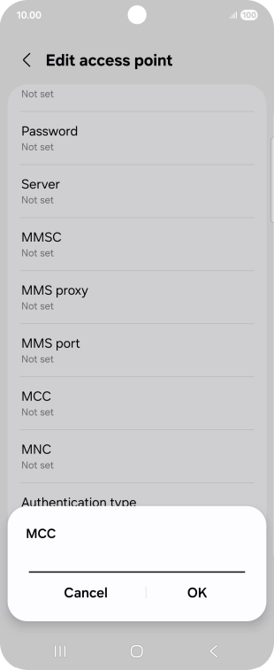 Key in 234 and press OK. Key in 234 and press OK.