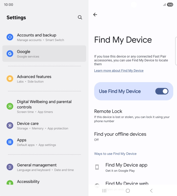 Press the Home key to return to the home screen. Press the Home key to return to the home screen.
