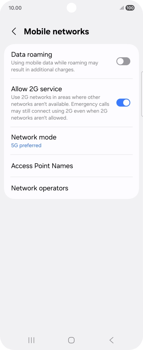 Press Network operators. Press Network operators.