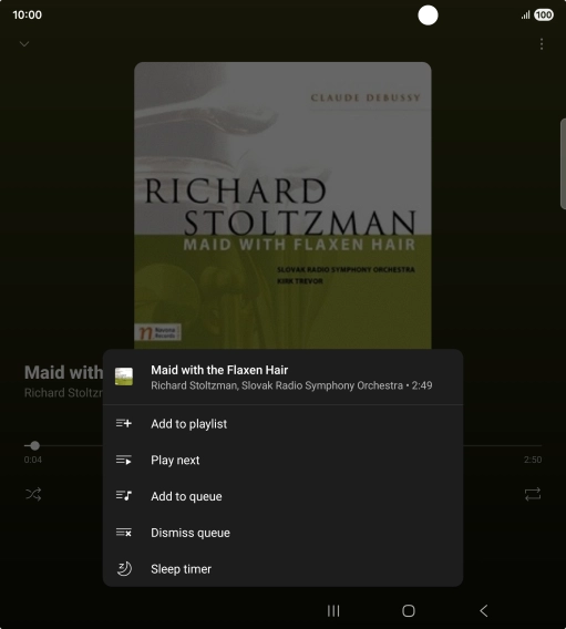 Press the add icon. Press the add icon.