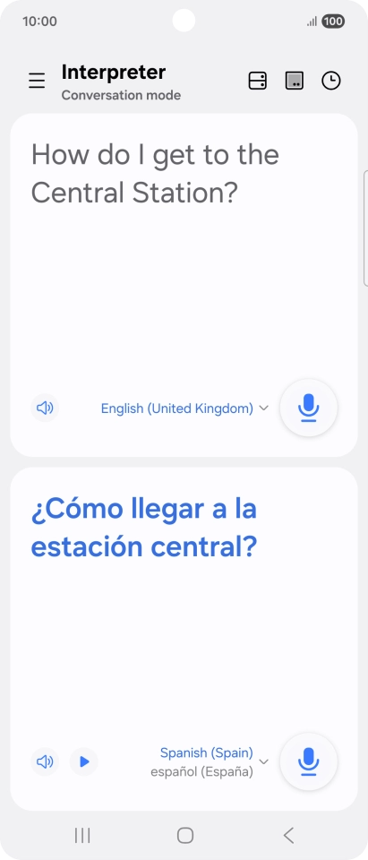 Follow the instructions on the screen to select the required language settings and use the function. Follow the instructions on the screen to select the required language settings and use the function.