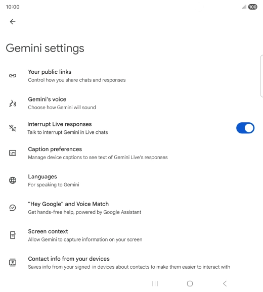 Follow the instructions on the screen to select the required settings. Follow the instructions on the screen to select the required settings.