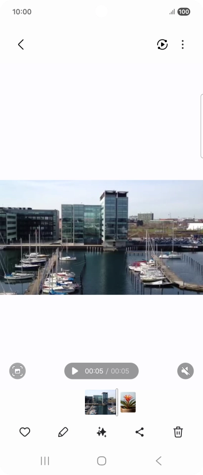 Press the AI icon. Press the AI icon.