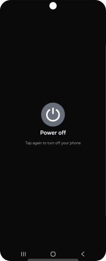 Press Power off. Press Power off.