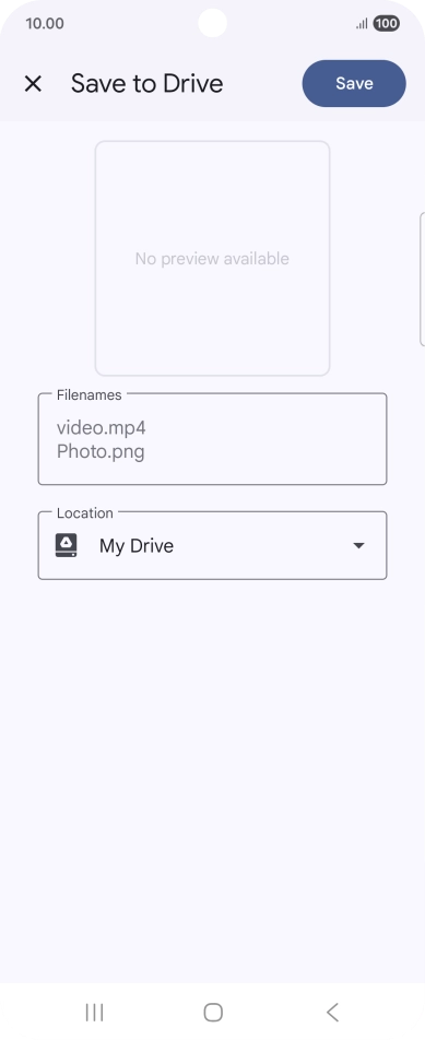 Press the field below Press the field below