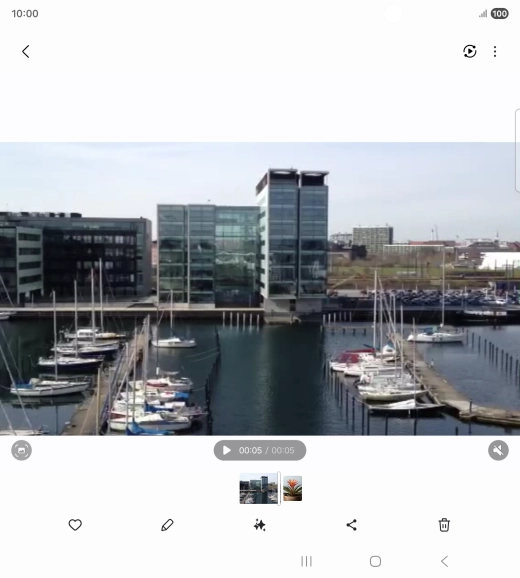 Press the AI icon. Press the AI icon.