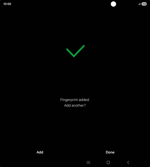 Press Done. Press Done.