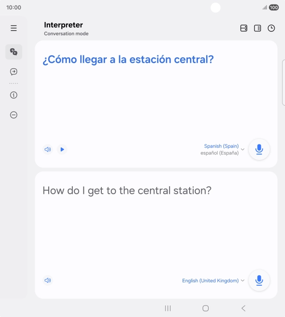 Follow the instructions on the screen to select the required language settings and use the function. Follow the instructions on the screen to select the required language settings and use the function.