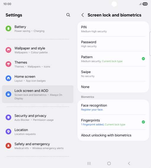 Press None. Press None.
